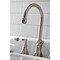 Kingston Brass KS2988CFL Century Widespread Bathroom Faucet W/ Brass Pop-Up, Nickel KS2988CFL - alternate 5